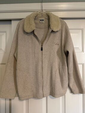 Sherpa Jacket with Tahoe embroidered on Front